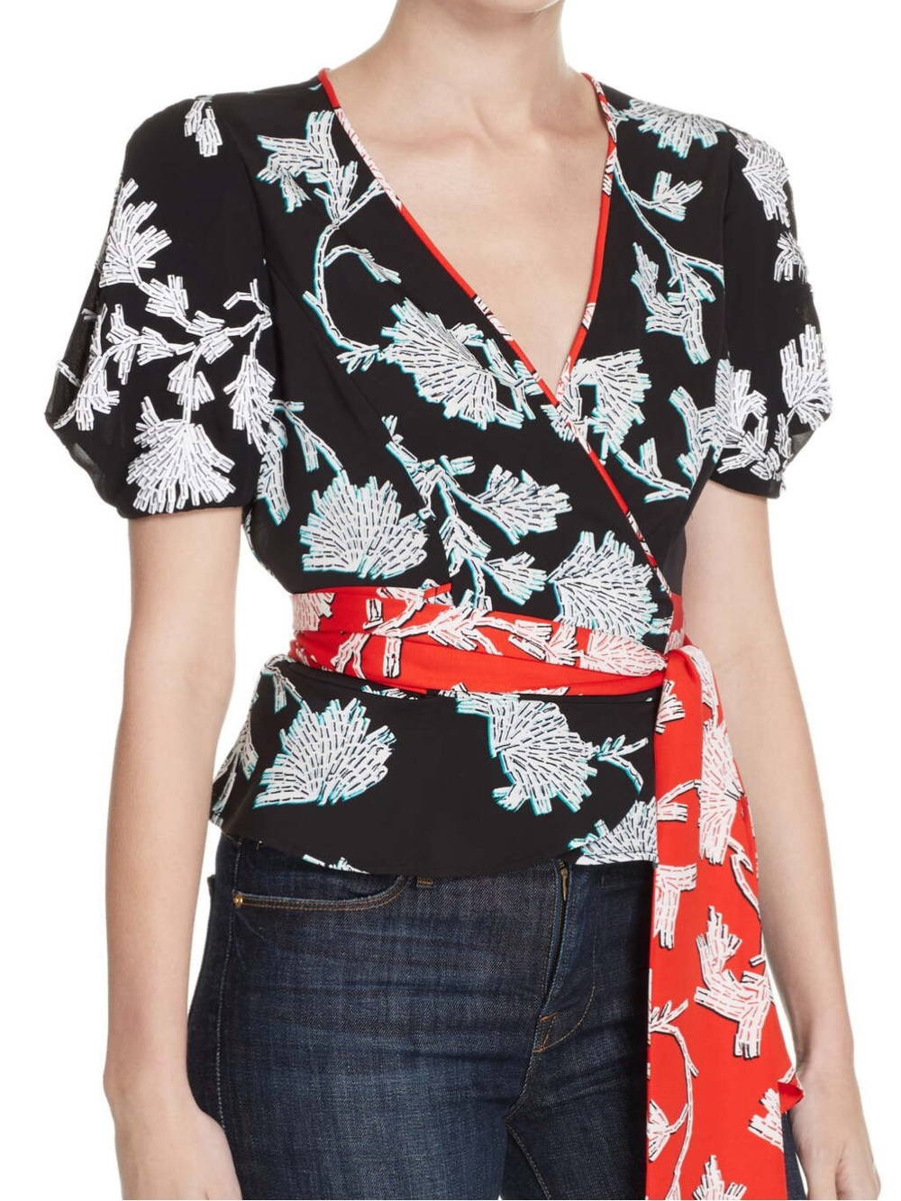 DVF Silk Top